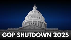 Capitol Building - "GOP Shutdown 2025"