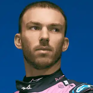 Pierre Gasly's stats and standings. 