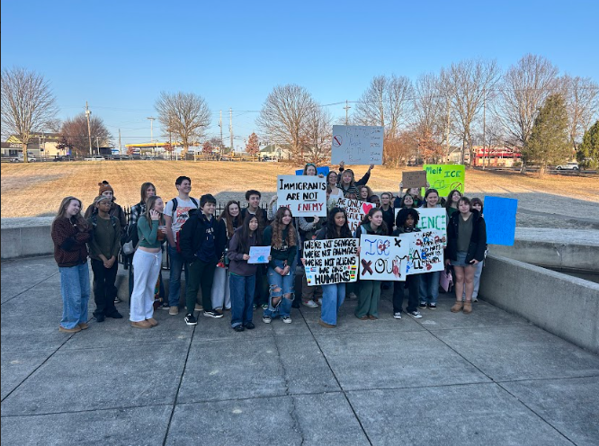 Students Protesting ICE